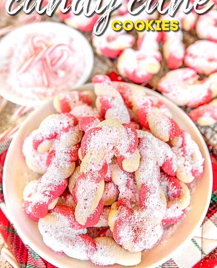 Candy Cane Cookies