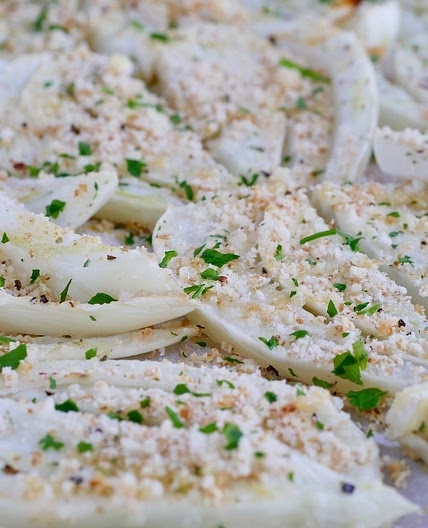 Finocchi gratinati al forno light senza besciamella