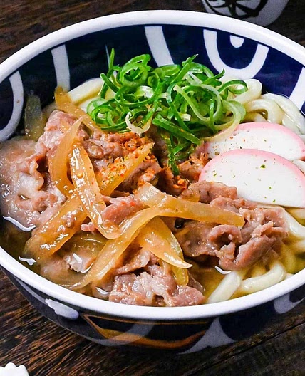Pork Udon Noodle Soup (Butaniku Udon)