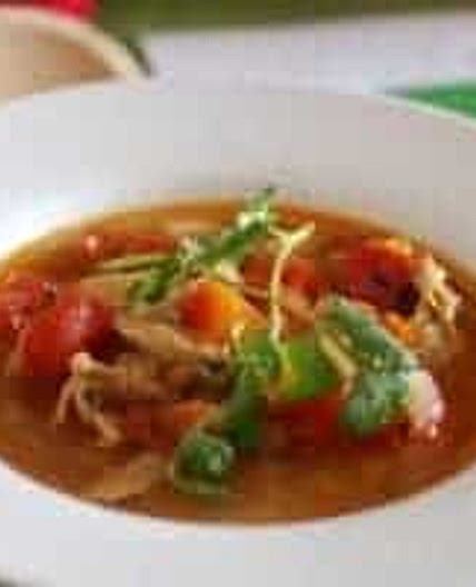 Chorba-Shorba (Algerian Chickpea and Chicken Soup)