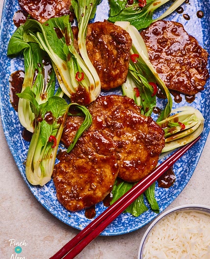 Sticky Chinese-Style BBQ Pork | Slimming & Weight Watchers Friendly