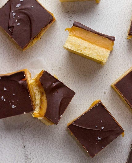 Chocolate Caramel Slice