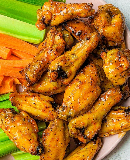 Hot Honey Lemon Pepper Wings