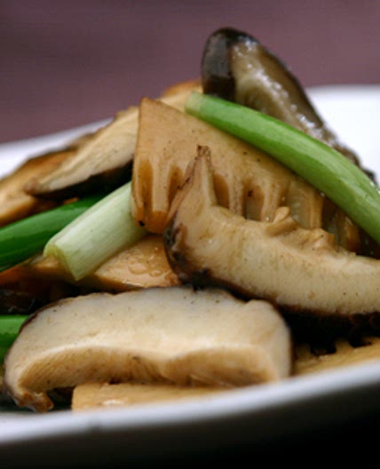 죽순표고버섯볶음나물