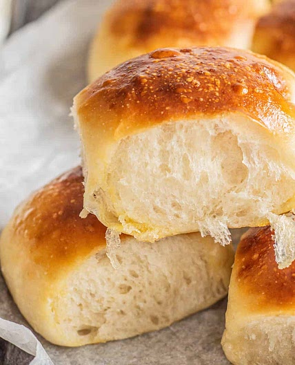 Soft Sourdough Dinner Rolls