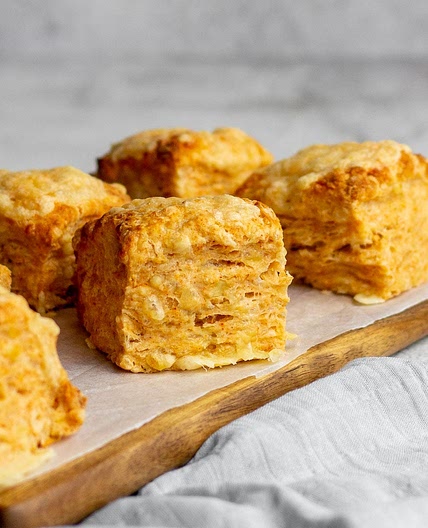 Spicy Cheese Scones (Cheese Biscuits)