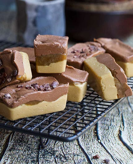 Butter Caramel Nougat Keto Protein Bars