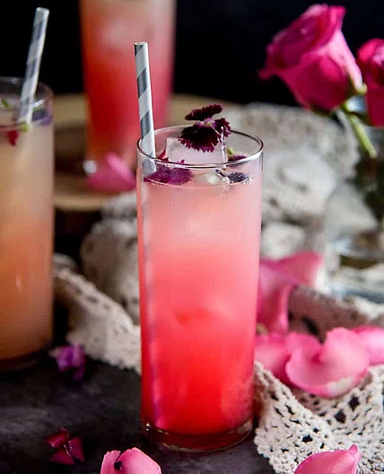 Floral Ginger Rose Fizz