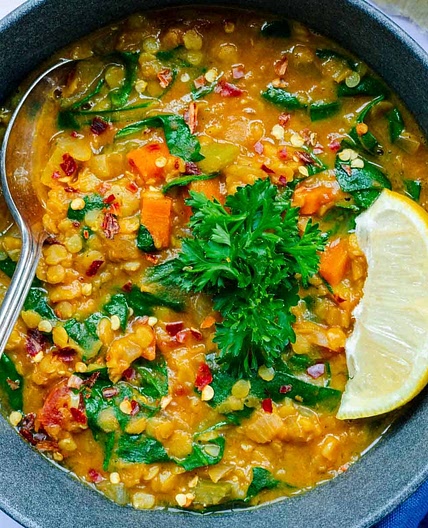 Spicy Red Lentil Soup