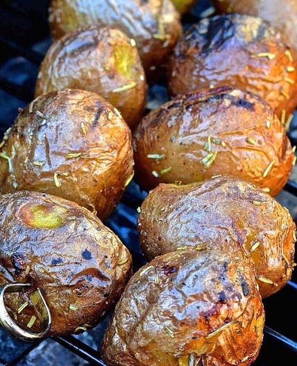 Grilled Baby Potatoes