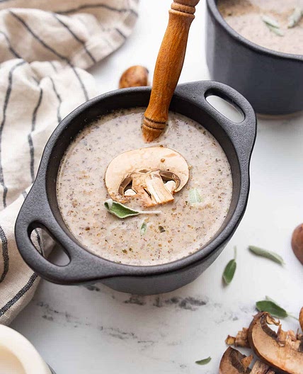 Keto Mushroom Soup Recipe
