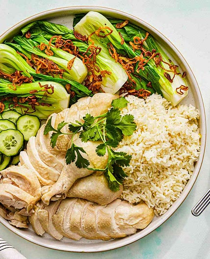 Hainanese Chicken Rice Set