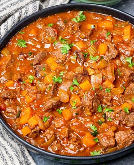 Kokkinisto (Greek Beef Stew)