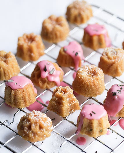 Blood Orange and Rosemary Teacakes