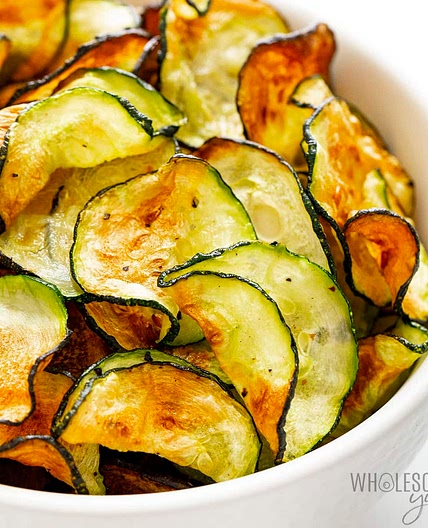 Air Fryer Zucchini Chips (Easy & Crispy)