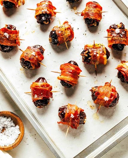 3-Ingredient Bacon Wrapped Dates