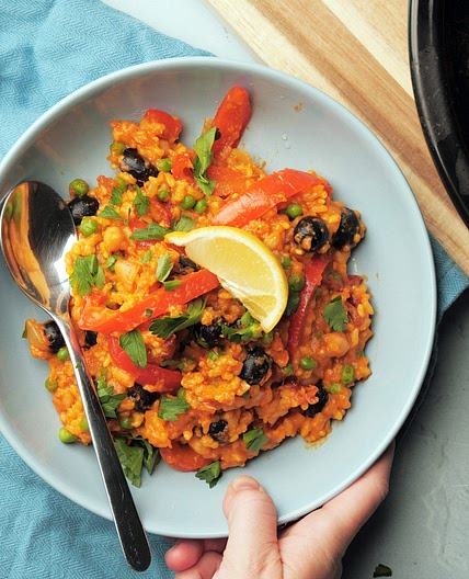 Vegan Slow Cooker Spanish-style Rice Recipe