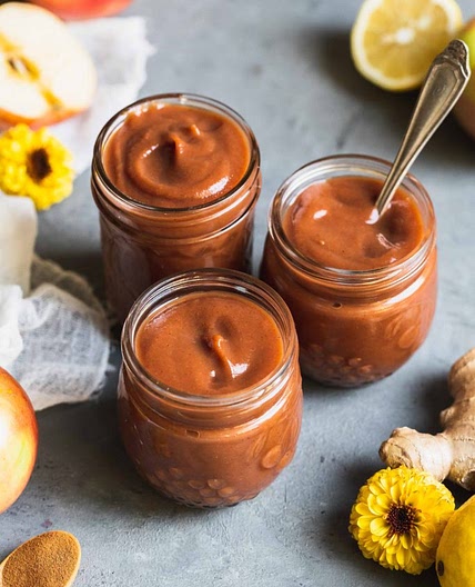 Instant Pot Apple Butter (Vegan & Refined Sugar-Free)