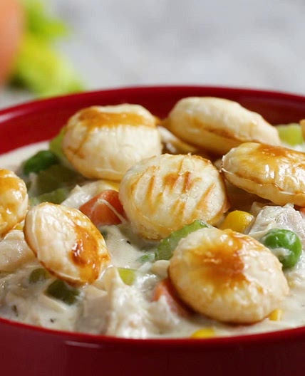 Chicken Pot Pie Soup Recipe by Tasty