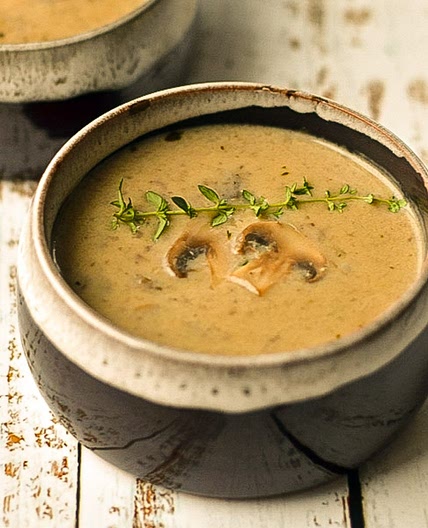 Dairy-Free Instant Pot Cream of Mushroom Soup (Low Carb, Paleo, Whole30)
