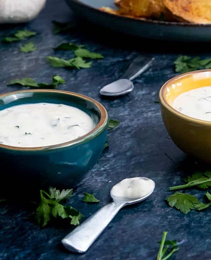 Roasted Garlic And Herb Dip Recipe With Sour Cream