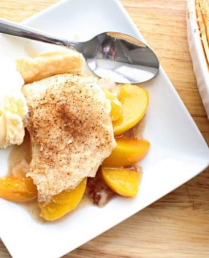 Easy Peach Cobbler