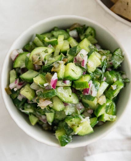Easy Cucumber Salsa