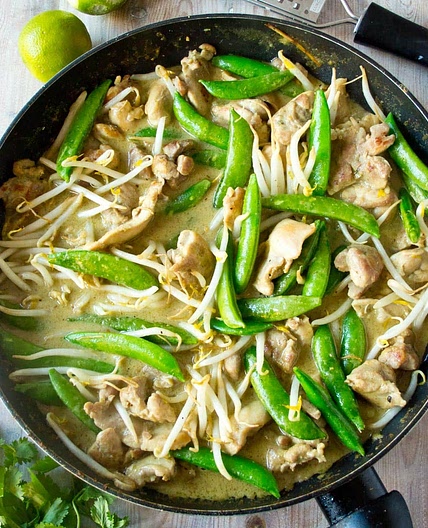 Thai Chicken Green Curry Recipe (Keto)
