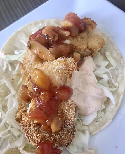 Crispy Cajun Shrimp Tacos