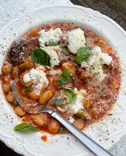 Butter Bean alla Norma