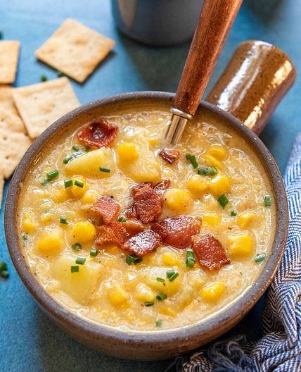 Thick and Creamy Gluten-Free Corn Chowder