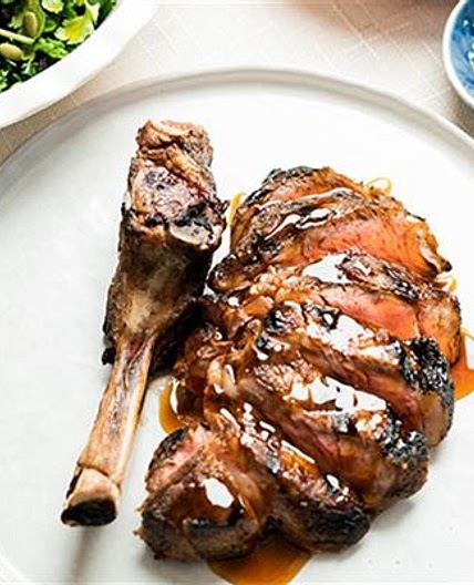 Rib Eye with Celeriac Gratin and Garden Tabouli - Chef Recipe by Matt Sinclair