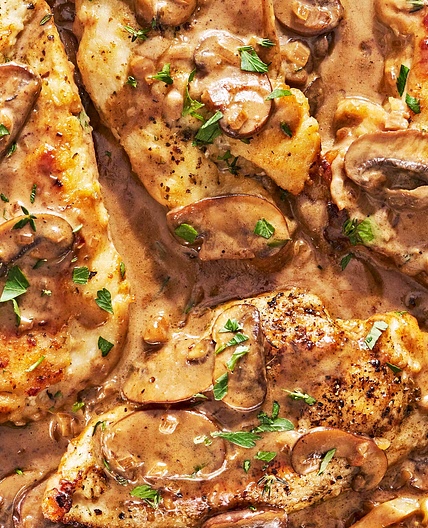 Creamy Chicken Marsala