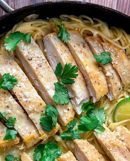 Coconut Lime Chicken & Pasta