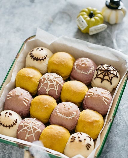 Halloween Pull-Apart Bread ハロウィーンちぎりパン
