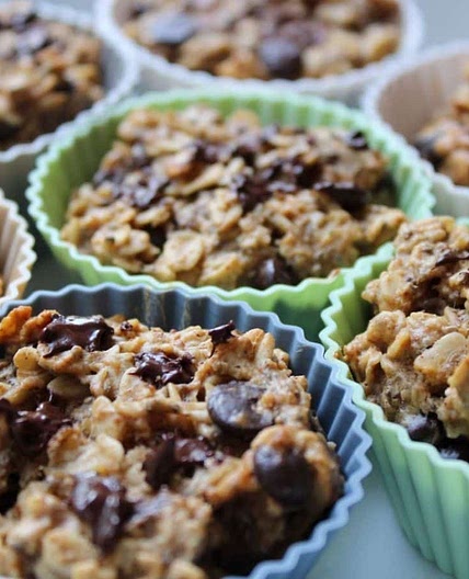 Peanut Butter Banana Oatmeal Cups
