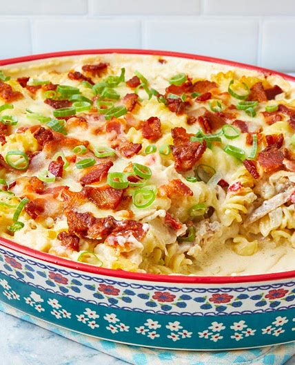 Chicken Bacon Ranch Casserole