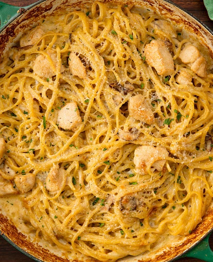Chicken Tetrazzini Casserole