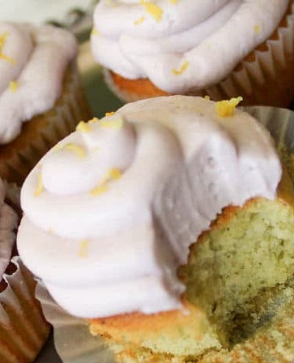 Lavender Cupcakes | Keto, Gluten Free