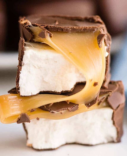 Chocolate Covered Caramel Marshmallow recipe