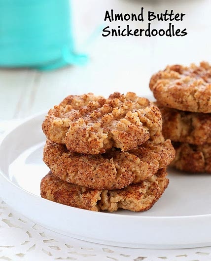 Almond Butter Snickerdoodles