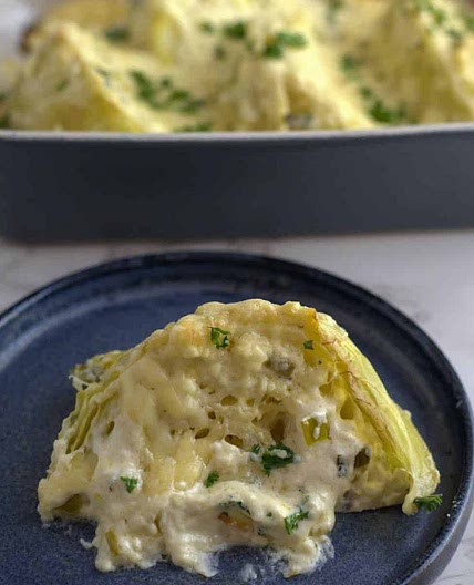 Baked Cabbage Wedges