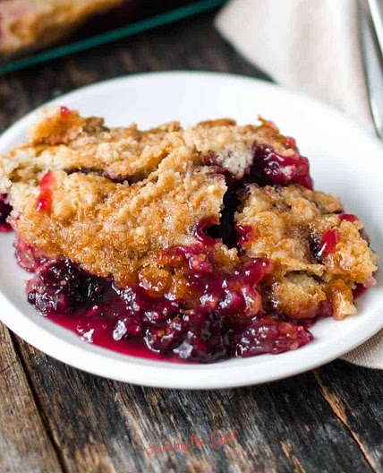 Blackberry Dump Cake