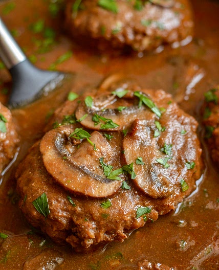 Syn Free Salisbury Steak with Gravy | Slimming World