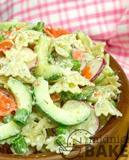 Benedictine Pasta Salad