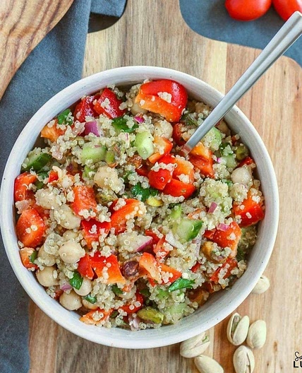 TikTok Quinoa Salad Recipe