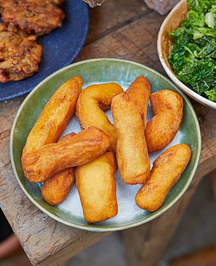 Jamaican festival dumplings