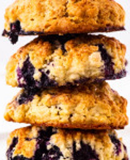 Vegan blueberry scones