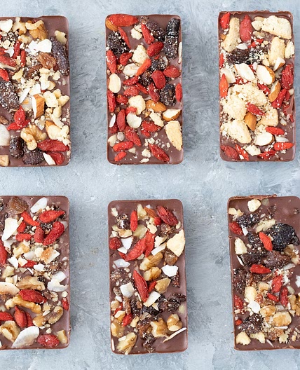 Homemade Chocolate Bars
