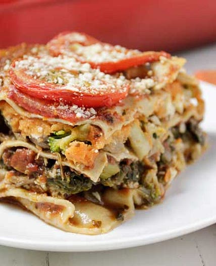 Sweet Potato Veggie Lasagna